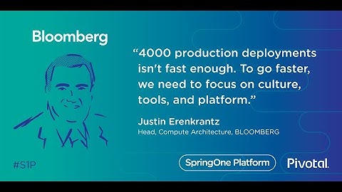 Transforming Culture at Bloomberg — Justin Erenkrantz, Bloomberg
