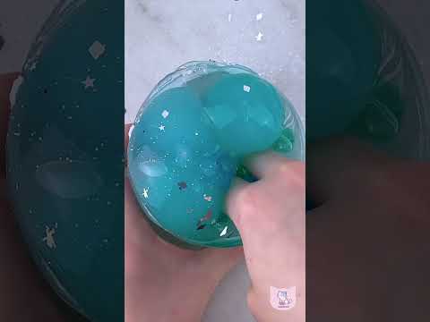 ASMR 🌎 Earth Jelly from Korea 🇰🇷 Pong Slime #slime #asmr #slimeasmr #satisfying