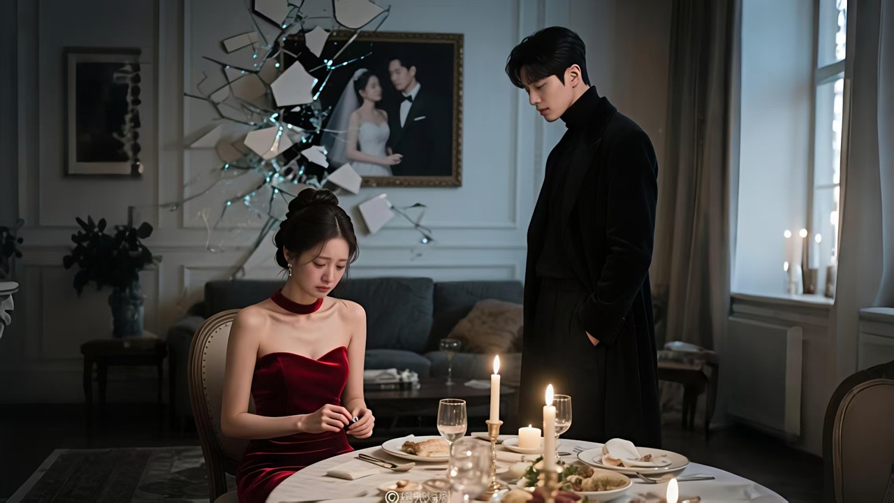 его сердце только перва любов,впервые возвращается,чтобы попросить развод.Она соглашается,он паникуе