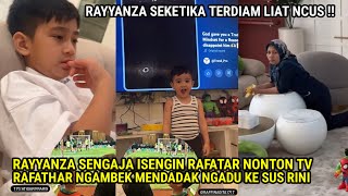 RAYYANZA ISENGIN RAFATHAR LAGI N0NTON,EKSPRESI RAYYANZA BIKIN NGAKAK LIAT NCUS 🤣🤣