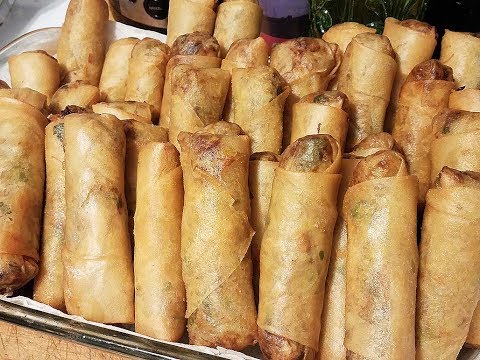 Egg Rolls (Hmong Style) - YouTube