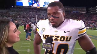 WATCH: Josiah Trotter after Mizzou's double OT win against Auburn
