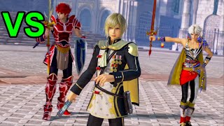 Final Fantasy Dissidia NT Online Match Cloud, Noctis, Golbez VS Ace, Warrior of Light, Bartz