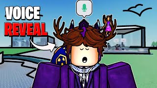 Finallyy, Voice Revealll... 😭 | #roblox 