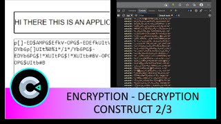 ENCRYPT / DECRYPT - Construct 2/3