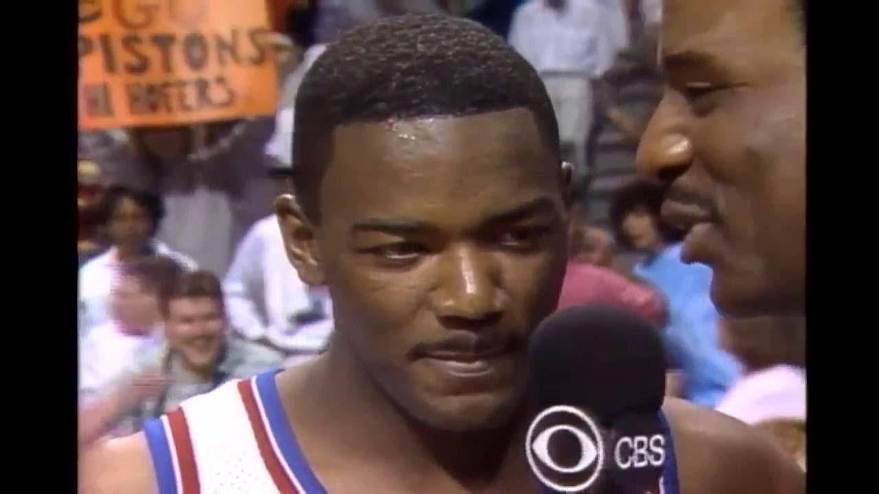 Joe Dumars Game 2 1989 NBA Finals (26 First Half Points) YouTube
