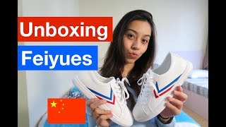 Unboxing Feiyue Shoes