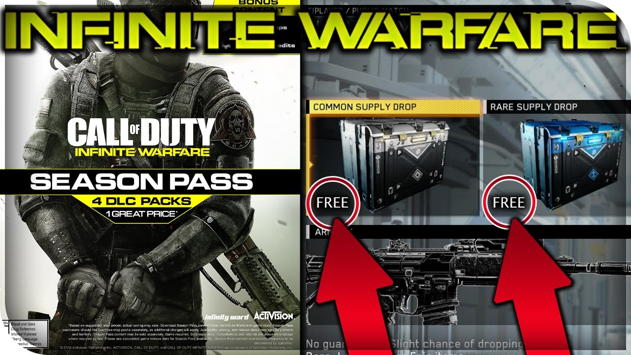 Call Of Duty Infinite Warfare Season Pass Kaufen FREE SUPPLY DROPS WITH THE SEASON PASS IN INFINITE WARFARE! (HOW TO GET