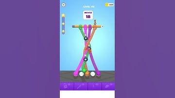 Tangle master 3D / New Android game play #713 #shorts