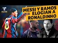 Messi y Ramos elogian a Ronaldinho en una entrevista íntima del PSG | Telemundo Deportes