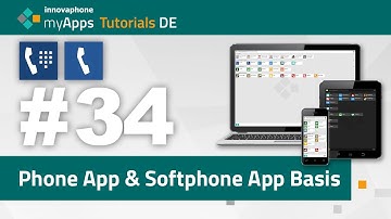 #34 myApps Tutorial — Phone App & Softphone App - Basisfunktionen (14r2, 15r1) | DE