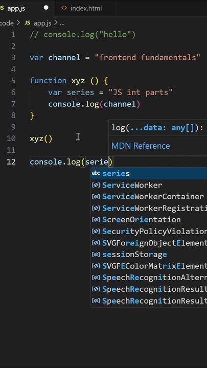 var in JS | JS Interesting parts | Teaser #javascript # ... image.
