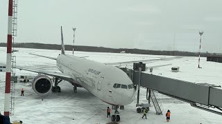 Перелёт Хабаровск-Москва.Рейс SU1713.Boeing 777-300ER.А/к Аэрофлот.
