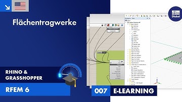 [NL] Tutorial voor Rhino & Grasshopper in RFEM 6 | 007 Oppervlaktestructuren