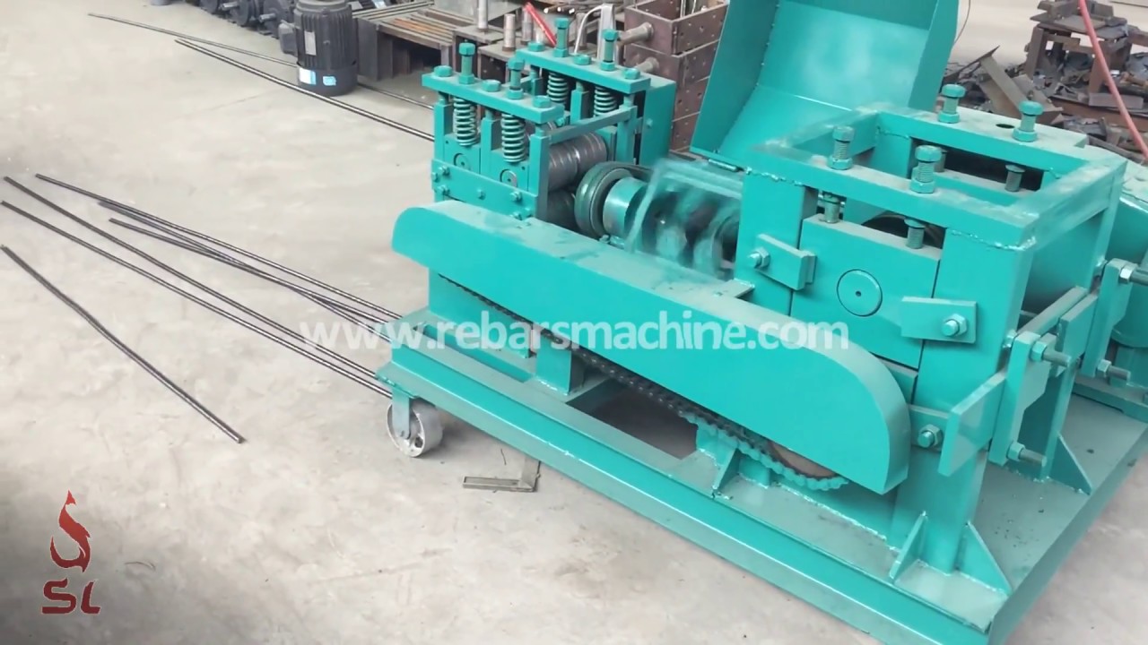 😀 steel bar straightening machine bar straightener speed 40m per