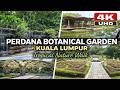 Perdana Botanical Garden Kuala Lumpur 4K | Bamboo, Waterfall &amp; Dinosaur Park Walk