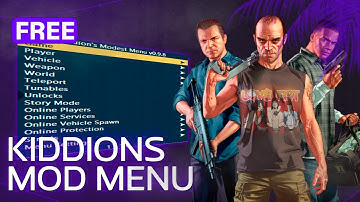 [NEWEST] GTA 5 Mod Menu PC (2025) / Free Kiddions Cheat, Money Hack & Online Mods | Undetected