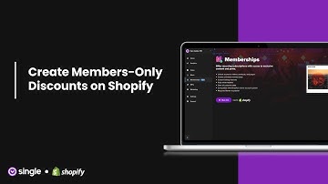 How to Discount Products for Members on Shopify | Single Help Center
