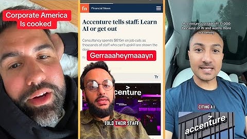 “ACCENTURE to Cut 11,000 Jobs: Is AI Taking Over?”
