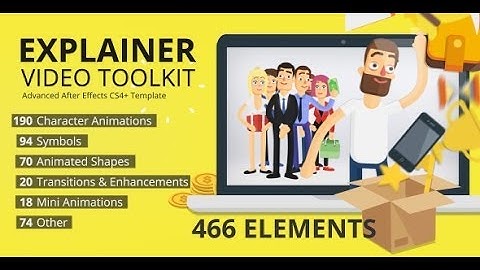 Explainer Video Toolkit - After Effects Template