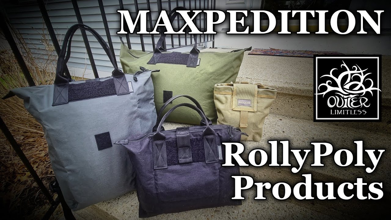 Сумка, рюкзак и сумка-шоппер Maxpedition RollyPoly: от наследия в будущее!