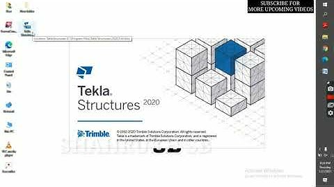 Getting Started: Starting Tekla for the First Time - Tekla Structures