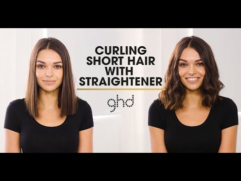 How to curl hair with straighteners | ghd techniques