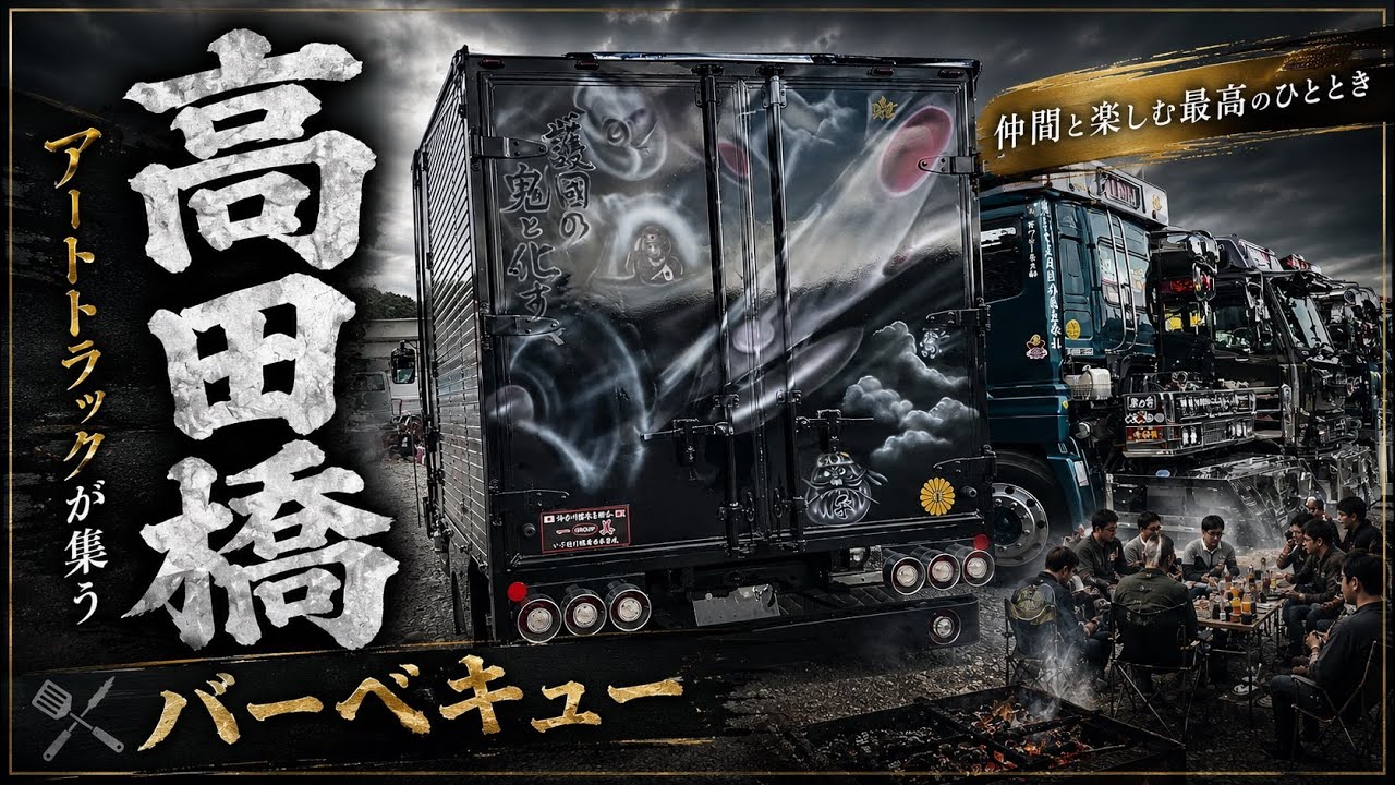 アートトラックが集まるBBQに突撃してきました。
