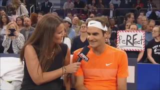 Federer Interview: 2015 BNP Paribas Showdown