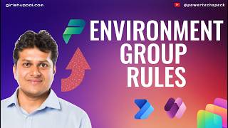 Environment Group Rules Power Platform | Governance Settings