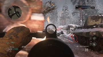 Call of Duty WWii BEST STEN DLC GUN SETUP