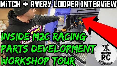 Inside M2C Racing Interview Mitch & Avery Looper Shop Tour