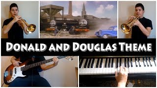 Video thumbnail of "Thomas and Friends - Donald and Douglas Theme (Trumpet, piano and bass cover)"