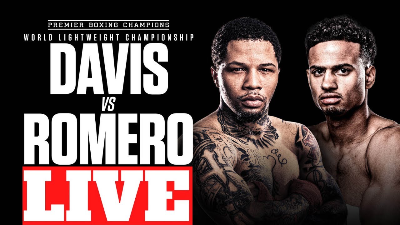 🔴Gervonta Davis Vs Rolly Romero Fight Night Live Stream Commentary