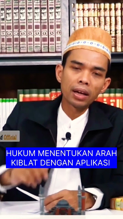 Hukum Menentukan Arah Kiblat Dengan Aplikasi oleh UAS #islam #ustadzabdulsomad