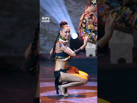 🔥🤩 The hardest Tahitian move, Tifene, by Tahia – HIP Finals🏆 #hipsleague #dance #tahitiandance
