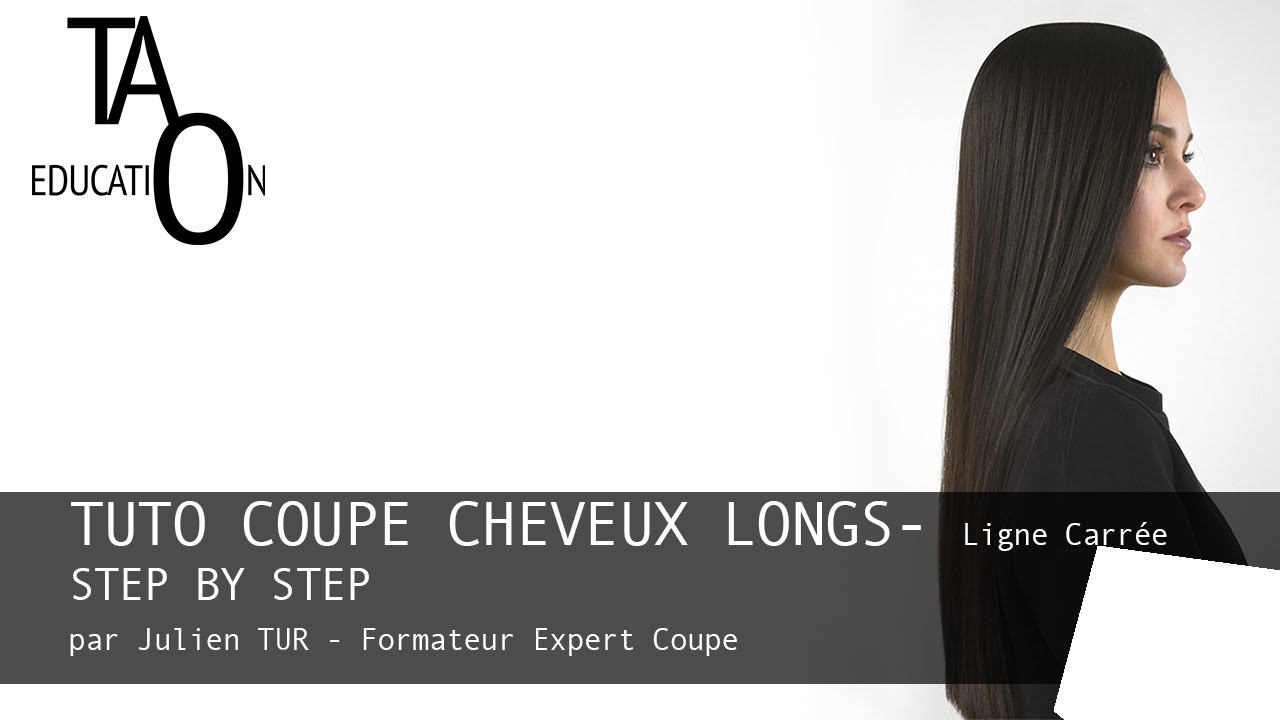 Tutoriel Coupe Femme Sur Cheveux Longs By Tao Education Youtube