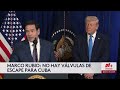 Marco Rubio dice que la administración Trump está librando una guerra económica con Cuba