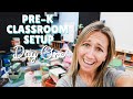 CLASSROOM SETUP DAY 1 | 2020-2021 | Moving from 1st grade to Pre-K