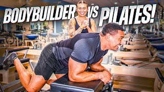 Huge Bodybuilder Tries Pilates!