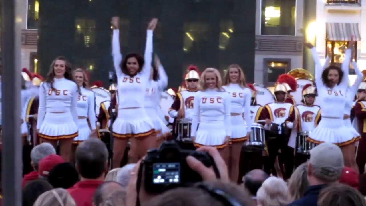 USC Band "In The Stone" Union Square San Francisco California 2012 USC Band "In The Stone" Union Square San Francisco California 2012