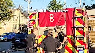 St Paul police live 9/10 police have people move because of free speech, stand off part 2