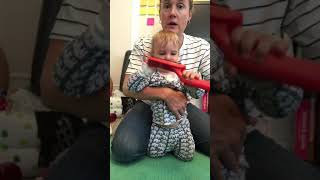 Helping with Half Kneeling