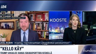 Aika käy vähiin: Presidentti Trump uhkaa Irania – tietojen mukaan iskuja odotetaan pian
