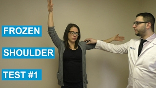 Frozen Shoulder Test - True Arm Raise