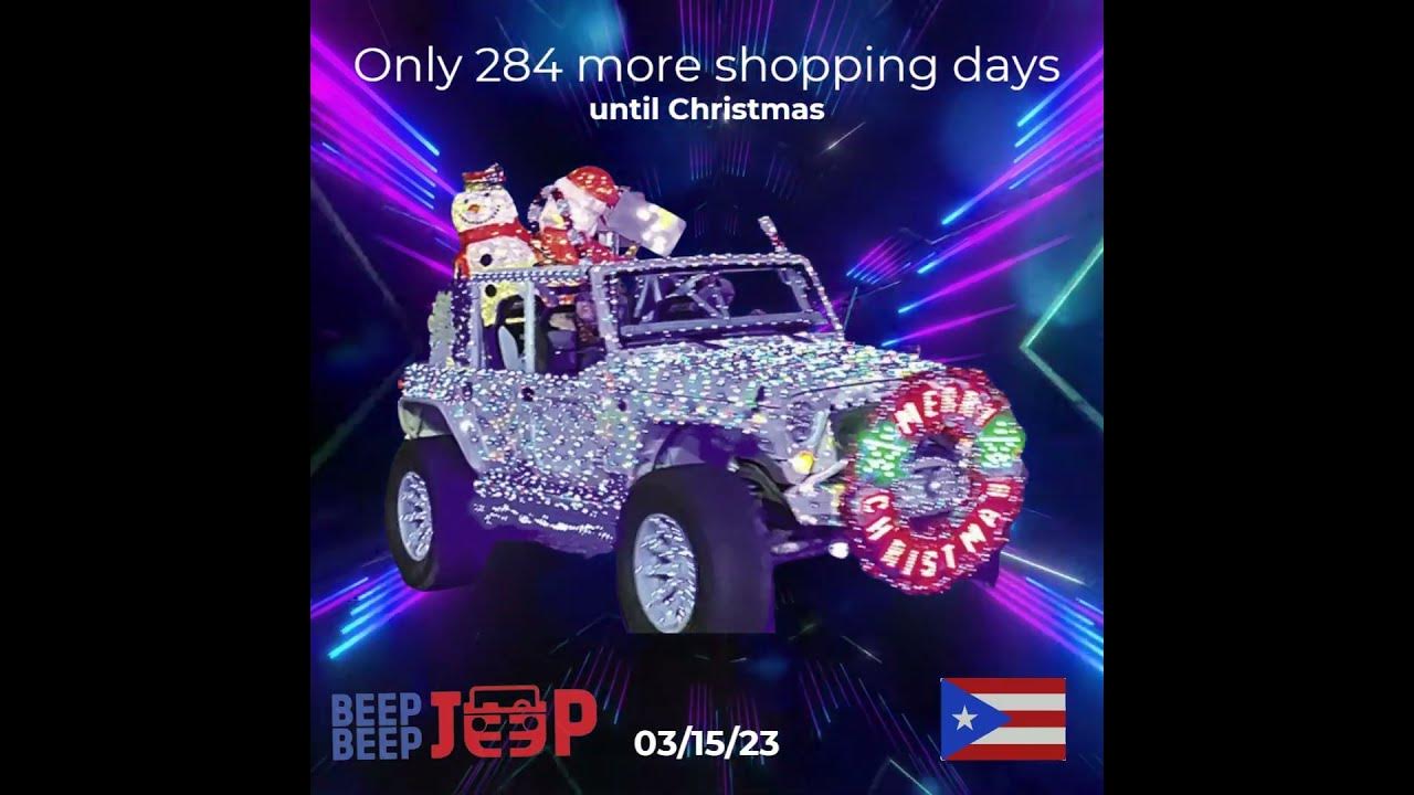 Only 284 shopping days until Christmas YouTube