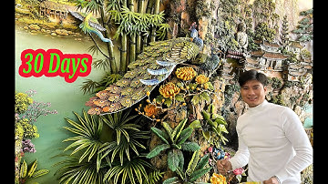 Đắp bức tranh, mà cả xóm đến xem và trầm trồ thán phục Nghệ Nhân