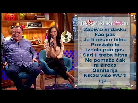 TekStonski poremecaj - Aleksandra Prijovic - Totalna anestezija - Ami G Show S09