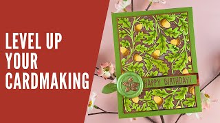 Craft a Luxurious Autumn Birthday Card with Wax Seal