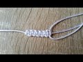 DIY : Apprendre le Noeud bracelet Macramé